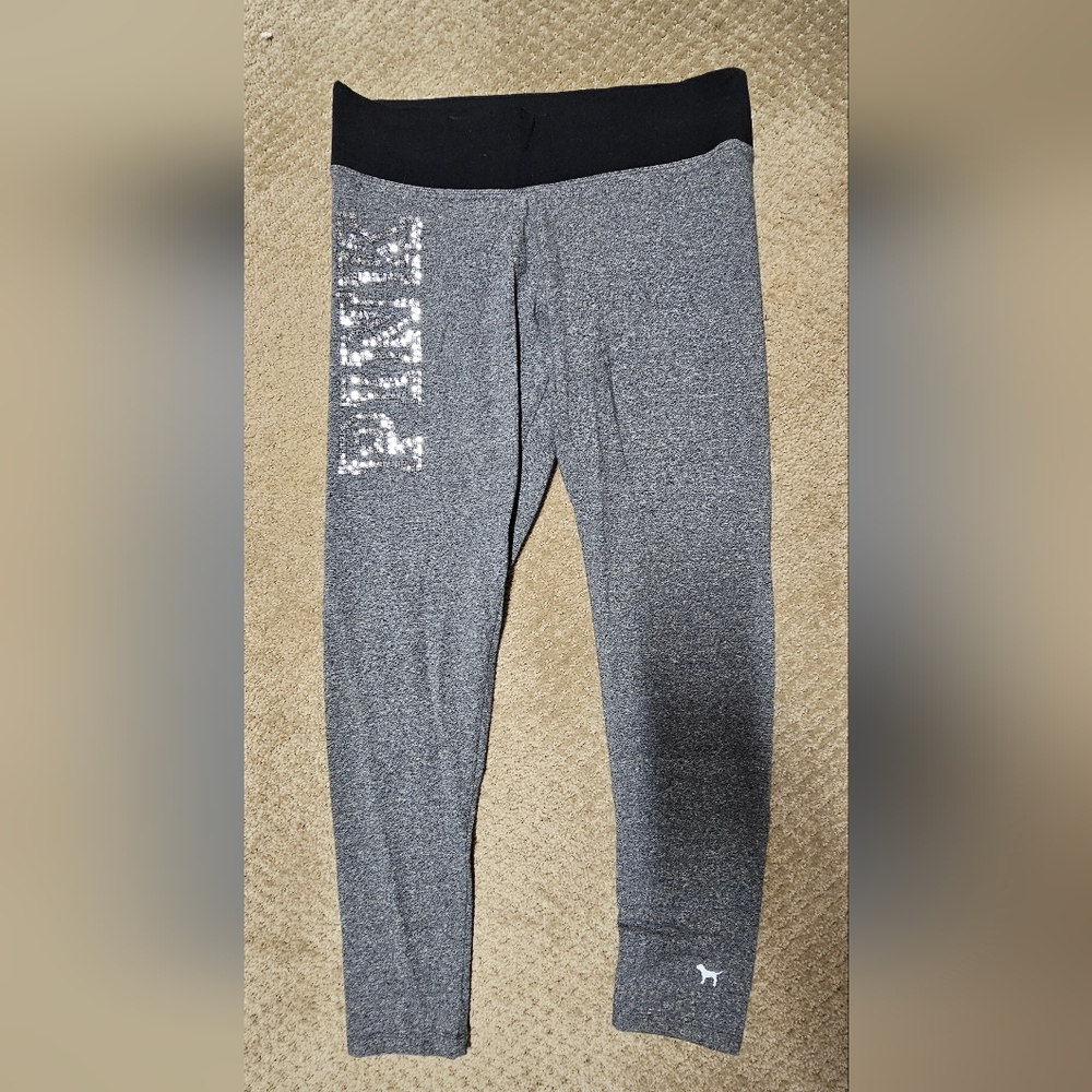 PINK Victoria's Secret Kids Gray Leggings